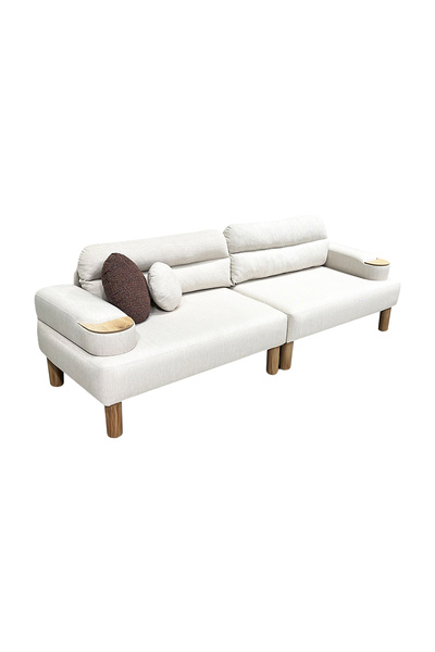 Zem Legna Bohem Kanepe, Açık Krem