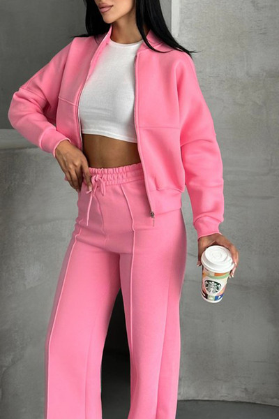 Neşeli Butik γυναικείο βαμβακερό χειμερινό σετ αθλητικών φορμών casual κοπής NBG112