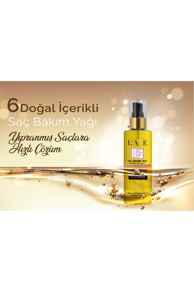 Professional Laxe İstanbul 6 Complex Saç Bakım Yağı 100 Ml ( Biberiye+Argan+C...