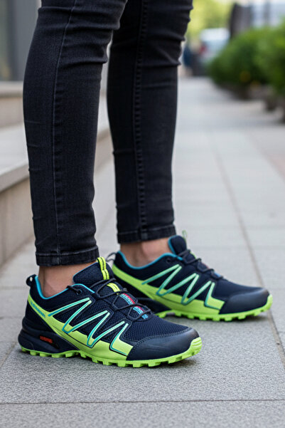 Giyyin Чоловічі кросівки Фосфоресціюючі Сині Шнурівки Зручні