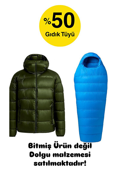 HILL TEKSTİL PĂR DE GÂSCĂ 50% PĂR DE GÂSCĂ MATERIAL DE UMPLERE PENTRU PALTOAN...