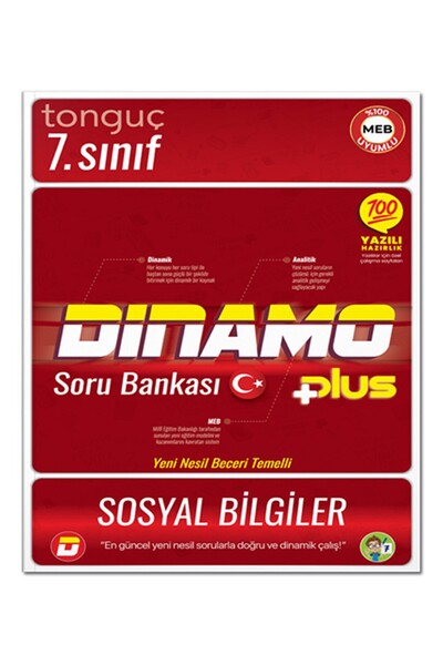 Tonguç Yayınları 7. Sınıf Sosyal Bilgiler Dinamo Soru Bankası Meh03085