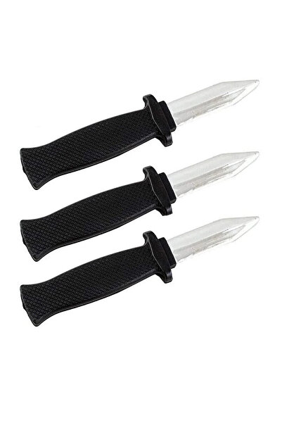 Parti dolabı 3lü Plastik Şaka Bıçağı 1 Nisan Şaka , Halloween , Cadılar Bayramı Kostüm Tiyatro Bıçak Aksesuar