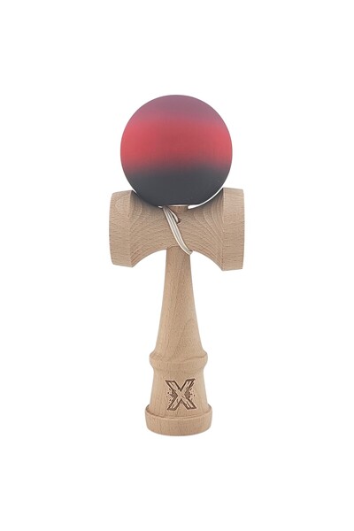 Crocodileskids Kendama X Originala, Profesionala, Leski, din Lemn, Rubber Gri...
