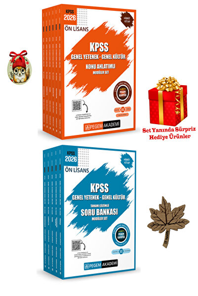 Pegem Akademi Yayıncılık Pegem Akademi 2026 Kpss Gy Gk Önlisans Konu Anlatıml...