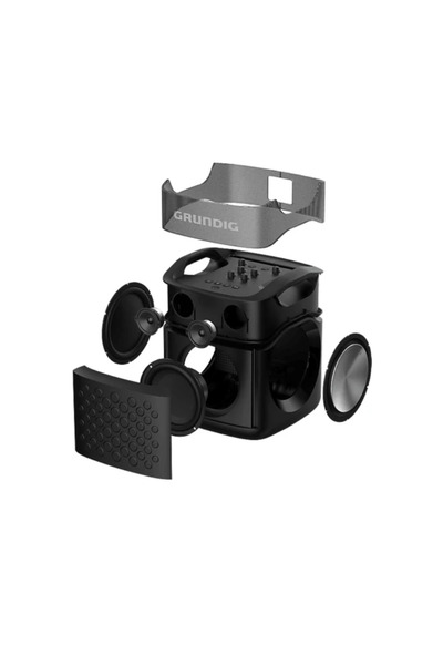 Grundig Kablosuz Parti Hoparlörü – Karaoke Mikrofon Girişi ve Taşınabilir Özellik