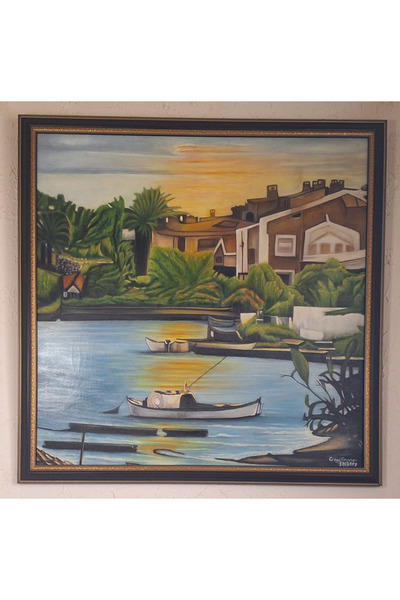 Store El Yapımı Dekoratif Duvar Tablosu