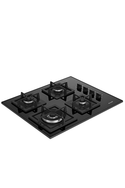 Arçelik OCD K 651 DWYS Gazlı Cam Tablalı Ocak Siyah