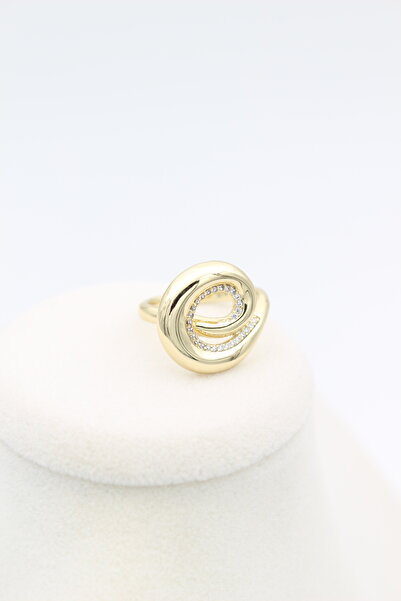 XUPING JEWELRY Style Pearl/Xuping Jewelry Snail Model Zircon Stone Ring