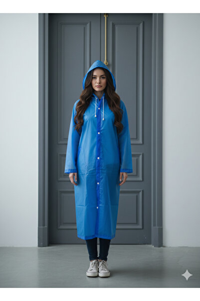 Gabbiano Adult Unisex High Grammage Thick Eva Fabric Water Wind Resistant Raincoat