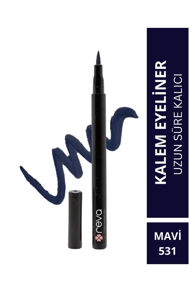 REVA Mavi Göz Kalemi & Blue Eyeliner No: 531 - Vegan & Temiz Içerikli
