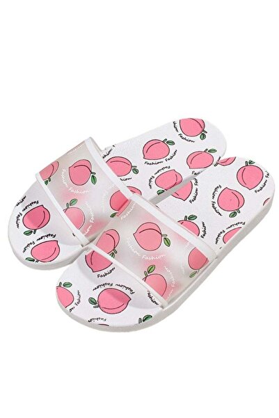 huitich Peach Print Fashion Slide Sandals 36-37