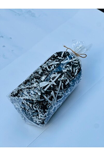 Orbak Kağıt Siyah & beyaz Kırpık Kağıt 50 Gr | Z Zigzag Kutu Dolgu ve Süsleme...