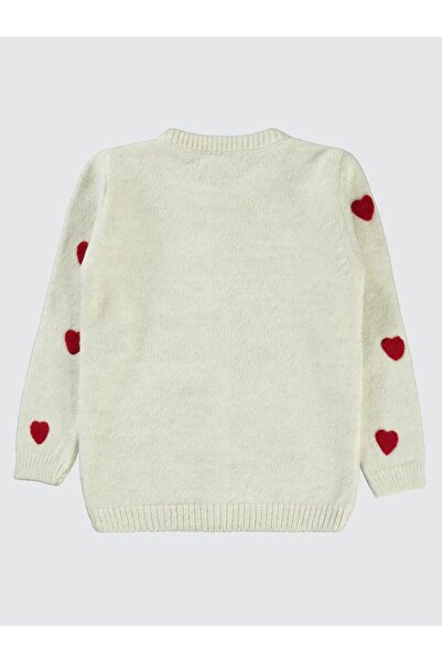 Civil Girls Kız Çocuk Hırka 2-5 Yaş Ekru