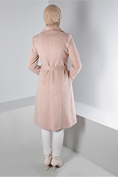 Alvina Buttoned Belted Coat 90376