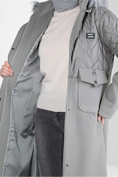 Alvina Coat with Fur Hood 90427