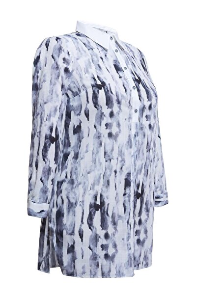 Alvina Plus Size Patterned Tunic 20540