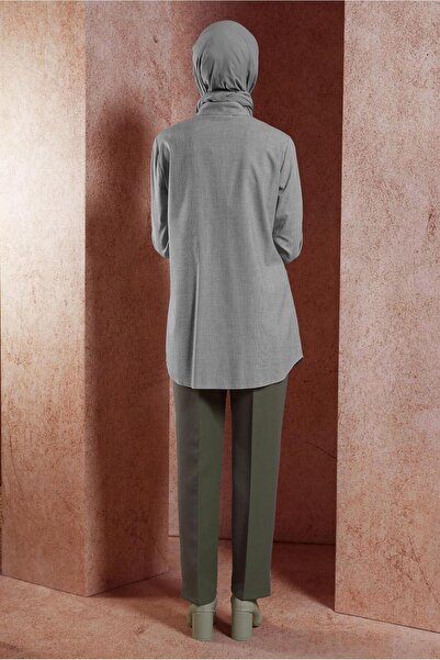 Alvina Shirt Collar Tunic 45080