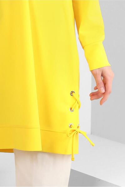 Alvina Stone Detailed Lacing Tracksuit Tunic - 43883