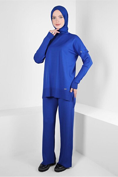 Alvina TROUSERS Knitwear Suit 44084