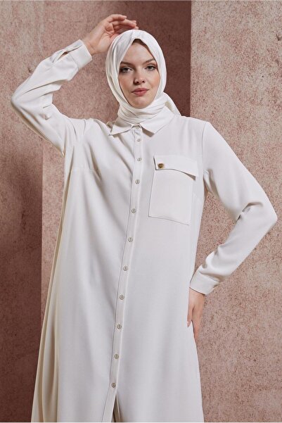 Alvina Long Shirt Collar Tunic 44597