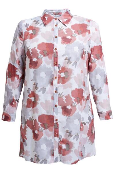 Alvina Plus Size Patterned Tunic 20536