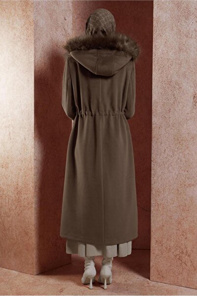 Alvina Hooded 90542 Model Coat