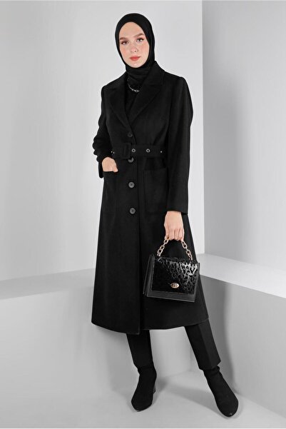 Alvina BELTED BUTTONED COAT 90362