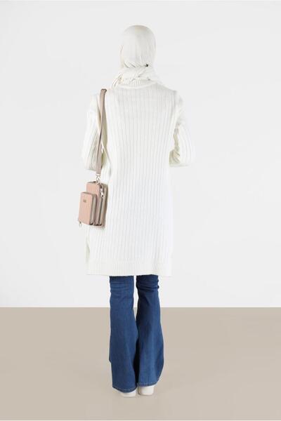 Alvina FISHER COLLAR TROPHY KNIT TUNIC 42057