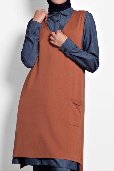 Alvina V-Neck Knitting Sueveter 40071