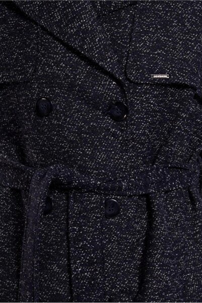 Alvina Поясний пальто з деталями - Модель 90474