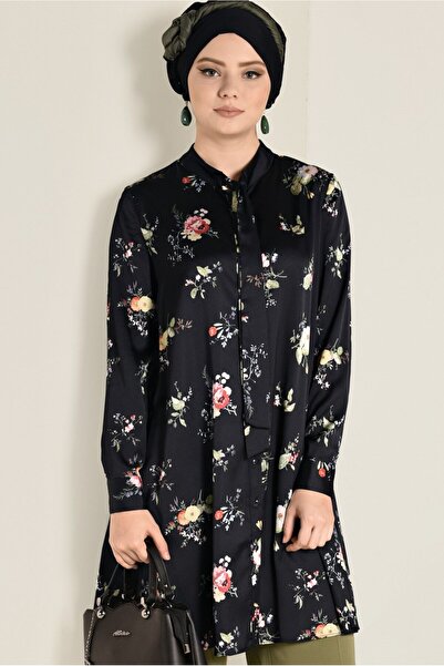 Alvina ÇİÇEK DESENLİ TUNİK 4759-1