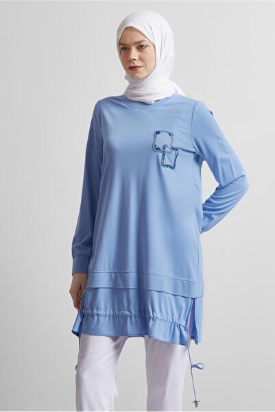 Alvina Shiring Detail Trainers Tunic 45463