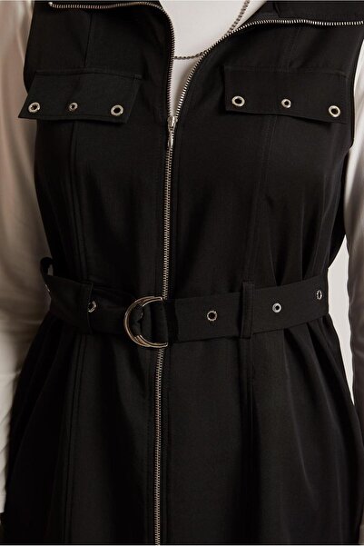 Alvina Belted Lyocell Vest 45645