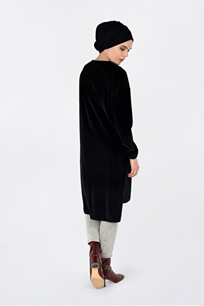 Alvina Embroidered Velvet Tunic 4794