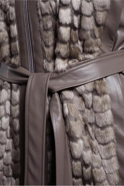 Alvina Belt Detailed Skirt Set - 45192