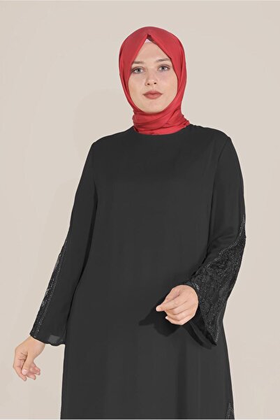 Alvina DANTEL DETAYLI ŞİFON ELBİSE 20031