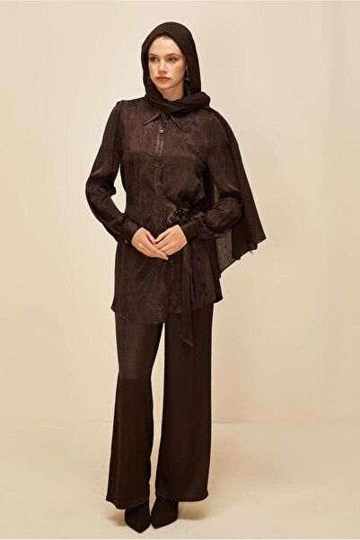 Alvina Satin Suit with Pants 46075