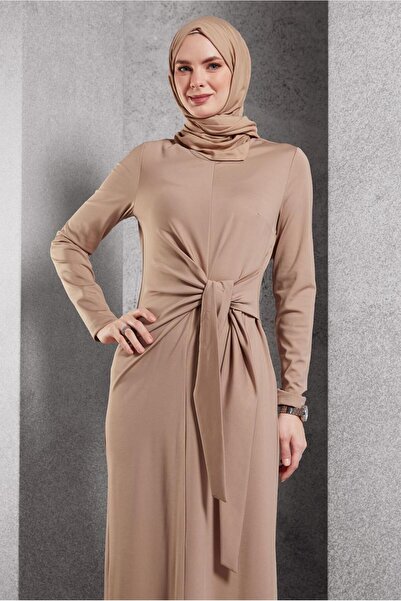 Alvina BAĞLAMA DETAYLI ELBİSE 45235