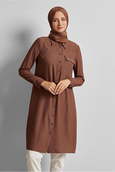 Alvina Shirt Collar Tunic 45611