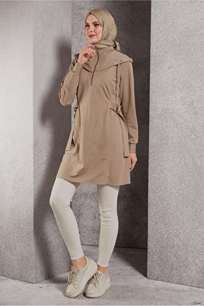 Alvina KAPÜŞONLU TUNİK 45168