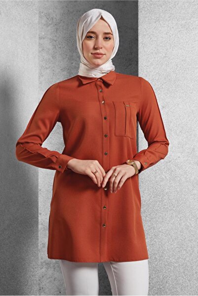Alvina Shirt Collar Tunic 45295