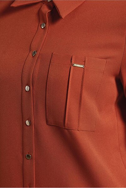 Alvina Shirt Collar Tunic 45295