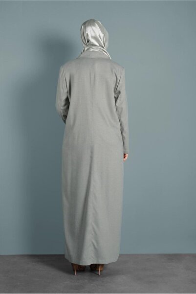 Alvina 1296 Model with Pocket Detail and Buttoned Curtain Decoration