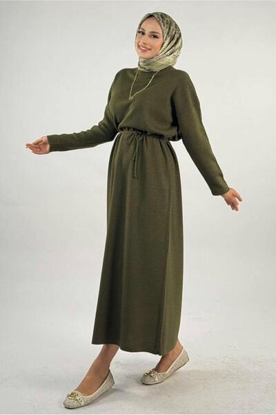 TRENDTESETTÜR ΓΥΝΑΙΚΕΙΟ ΧΑΚΙ ΑΣΗΜΕΝΙΟ ΠΛΕΚΤΟ ΦΟΡΕΜΑ T 51381