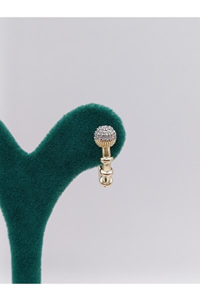 Store Top Desenli Halka Küpe