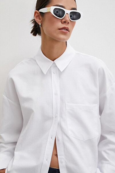 Never more Екрю Класична сорочка