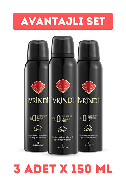 Ivrindi Classic Kadın Deodorant ( 3 Adet X 150 ml )