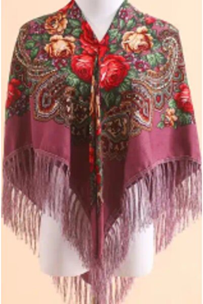 OMS Batic tradițional roz pal 107x107 cm