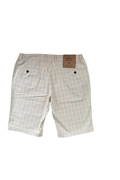 daddies cool with epic Krem Ekose Pamuklu Bermuda Pantolon